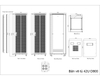 Tủ rack 42U D800