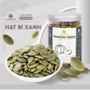Hạt bí xanh rang chín TANU NUTS, hạt bí xanh tách vỏ Ấn Độ sấy giòn nguyên vị
