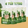 Hạt dinh dưỡng mix 4 loại TANU NUTS  hạt ngũ cốc bà bầu gồm hạt macca, óc chó, hạnh nhân, hạt điều