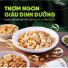 Hạt dinh dưỡng mix 4 loại TANU NUTS  hạt ngũ cốc bà bầu gồm hạt macca, óc chó, hạnh nhân, hạt điều