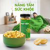 Hạt sen sấy giòn ăn liền TANU NUTS hũ 220g, hạt dinh dưỡng ăn vặt healthy cho văn phòng, ăn kiêng, giảm cân