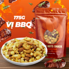 Snack hạt dinh dưỡng mix tẩm vị TANU NUTS túi 175g, mix hạt tẩm vị ăn vặt healthy cho văn phòng, trẻ nhỏ, ăn kiêng