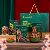 Set hạt quà tặng PREMIUM hạt dinh dưỡng, trái cây sấy, quà tết các loại hạt TANU NUTS sang trọng