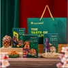 Set hạt quà tặng PREMIUM hạt dinh dưỡng, trái cây sấy, quà tết các loại hạt TANU NUTS sang trọng