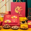 Hộp quà tết Thần Tài TANU NUTS, set quà tặng Tết hạt dinh dưỡng sang trọng
