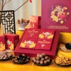 Hộp quà tết Thần Tài TANU NUTS, set quà tặng Tết hạt dinh dưỡng sang trọng