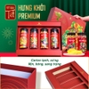 Set quà tặng Hưng Khởi, hộp quà Tết hạt dinh dưỡng TANU NUTS sang trọng