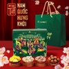 Hộp quà Nam Quốc Hưng Khởi TANU NUTS, set hạt dinh dưỡng sang trọng, Snack Food, quà mang đi biếu tặng Ăn Vặt Thức Ăn, hộp quà Tết, quà tặng doanh nghiệp