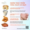Nhóm thực phẩm làm tăng nguy cơ gây mụn chị em nhạy cảm cần chú ý