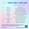 Bảng các thành phần và công dụng cần phải nhớ khi chăm sóc da