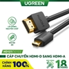 Dây Micro HDMI sang HDMI 1.4 Thuần Đồng 19+1 HD127 1.5M 30102