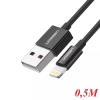 Dây USB lighting có chip mFI(0.25m 0.5m 1m 1.5m 2m) US155 0.5M 10469
