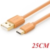 Dây USB 2.0 sang Type-C sync và sạc US141 0.25M 10665