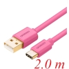 Dây USB 2.0 sang Type-C sync và sạc US141 2M 10675