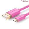 Dây Micro USB 2.0 sang USB mạ vàng US125 0.5M 10857