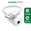 Bộ chuyển USB ra âm thanh đầu 3.5mm( cả mic và loa) 14.5CM 30712