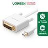 mini dp to DVI converter cable Support 1920*1080 MD102 1.5M 10443