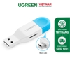 Đầu đọc thẻ TF/Micro-SD hai cổng USB có OTG tốc độ lên đến 480Mbps White 30358