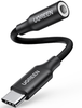 UGREEN USB-C Male to 3.5mm Female Audio Cable Compatible Chip Braid 0.1m (Space Gray) AV161 70859