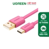 Dây USB 2.0 sang Type-C sync và sạc US141 0.25M 30163
