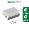 Bộ chuyển đổi USB 2.0 to VGA vỏ hợp kim 40244 80CM 40244
