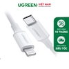 UGREEN USB-C to Lightning M/M Cable Rubber Shell 2m (White) US171 60749