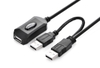 Dây nối dài USB 2.0 Active có Dây hỗ trợ nguồn 5M 20213