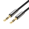 Dây Audio 3.5mm tròn mạ vàng 24K, TPE cao cấp AV119 0.5M 10750