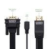 Dây chuyển đổi HDMI to VGA có hỗ trợ nguồn MM101 3M 40232
