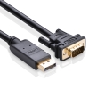 Dây chuyển đổi DisplayPort to VGA hỗ trợ phân giải 1920x1200 DP105 1.5M 10247