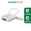 Dây chuyển đổi mini Displayport to VGA vỏ hợp kim 10403 (15cm) 15cm 10403