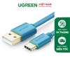Dây USB 2.0 sang Type-C sync và sạc US141 0.25M 30163