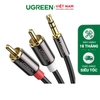 Dây chuyển đổi 3.5mm Male ra 2RCA Male AV102 1.5m 10511