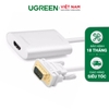 Dây chuyển đổi VGA to HDMI converter có dây âm thanh hỗ trợ full HD1080 MM110 50cm 40263