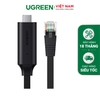 UGREEN USB-C to RJ45 Debug Cable (Black) CM204 80186