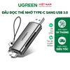 UGREEN USB-C TF + SD Card Reader with USB Power CM184 50706