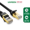 Dây mạng 2 đầu đúc bọc hợp kim Cat7 STP dạng tròn 10M 11273