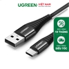 UGREEN USB2.0 to Type-C aluminum case data cable US301 70559