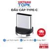 Đầu cáp sạc nam châm TOPK - Chuẩn Type-C / Micro / iPhone - Hàng chính hãng Bảo hành 12 tháng 1 đổi 1