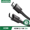 UGREEN 8K HDMI 2.1 M/M Round Cable HD135 80602