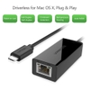 Card mạng USB 2.0 Type-C to Ethernet 10/100 Mbps vỏ nhựa ABS 30287 (15cm) 40cm 30287