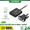UGREEN VGA to HDMI Converter  (Black) Default Title 60814