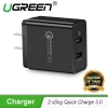 Quick Charge 3.0 USB 2 Ports Charger Trắng 30563