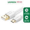 Dây Micro USB 2.0 sang USB mạ vàng US125 1M 10836