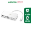Bộ chuyển Type C to VGA+3 cổng USB 3.0 15cm 40375