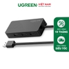 Hub USB 3 cổng 3.0 kèm 2 đầu mic và tai nghe cho âm thanh ngoài 1M 30421