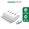 UGREEN USB 2.0 Hub 50Cm (White) Default Title 30222