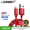 Cáp USB 2.0 sang Lightning cable vỏ bện lynon 1M 40479