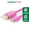 Dây Micro USB 2.0 sang USB mạ vàng US125 0.5M 10835