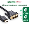 Dây chuyển đổi HDMI to DVI 24+1 dẹt HD106 1.5M 30105